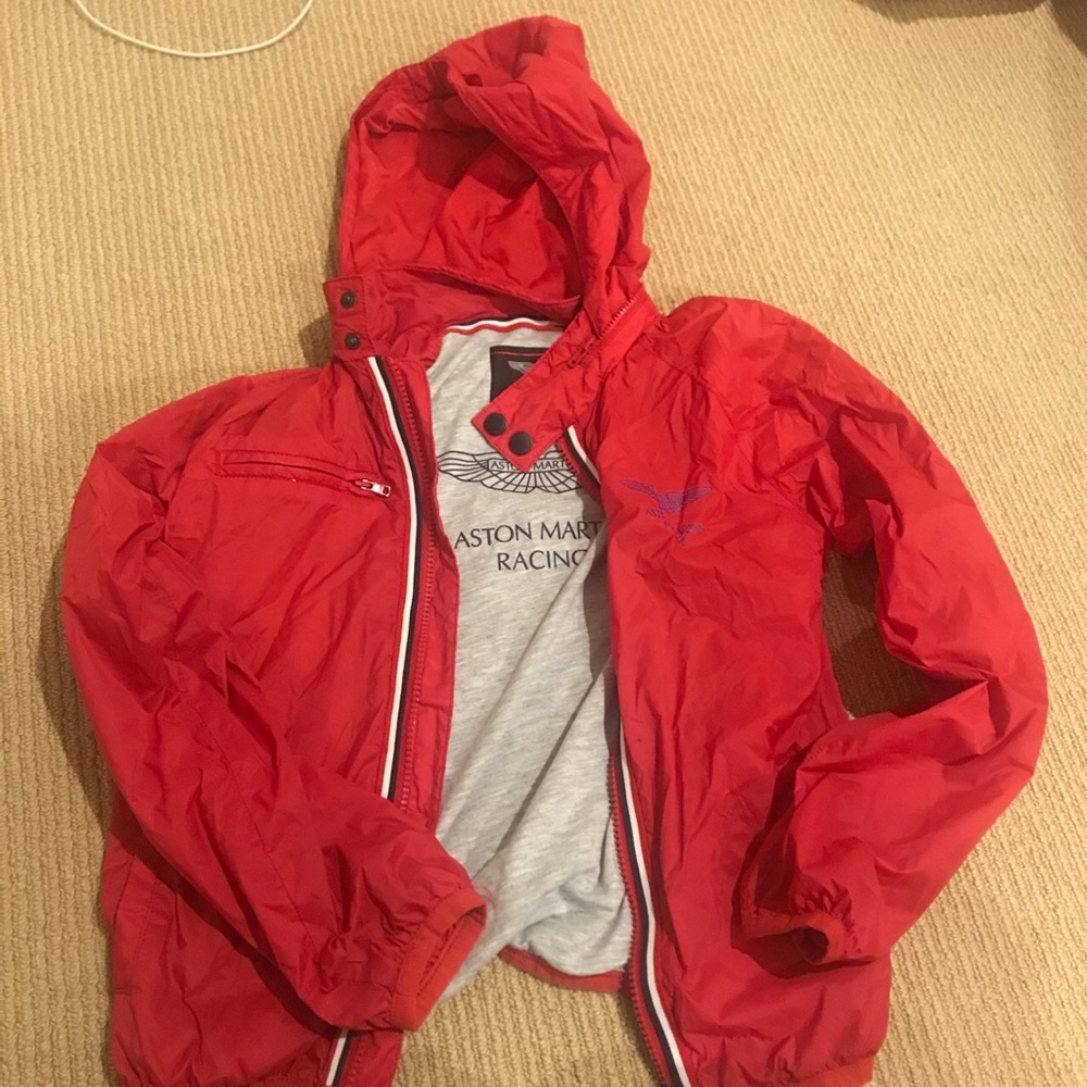 Red Hackett Rain Jacket